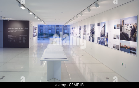 Le Media Lab Extension (bâtiment E14) au MIT, conçu par Fumihiko Maki et Leers Weinzapfel et achevé en 2009. Banque D'Images