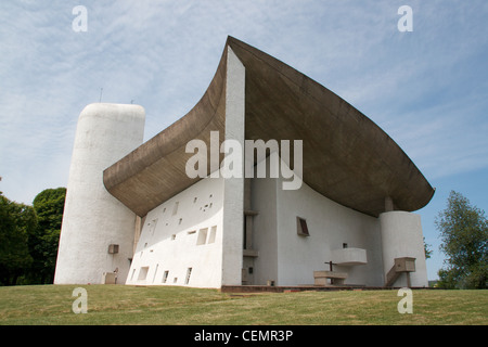 Le Corbusier, Notre Dame du haut, Ronchamp Banque D'Images