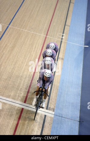 Jack, Borridge Rohan Dennis, Alexander Edmondson, Michael Hepburn d'Australie. Banque D'Images