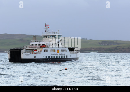 L'(Cumbrae) ferry de Largs en Ecosse, Royaume-Uni Banque D'Images