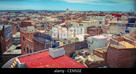 Vieille ville arabe Essaouira Banque D'Images