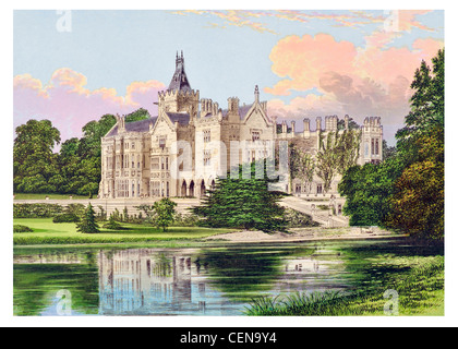 Adare Manor Manor House Maigue River County Limerick Irlande luxury resort Adare Manor Hotel Golf Resort Banque D'Images