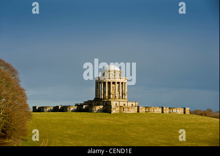 Mausolée par Nicholas Hawksmoor, Castle Howard, North Yorkshire. Banque D'Images