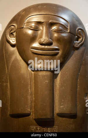 26e dynastie Sarcophage de Ptahhotep - l'Ashmolean Museum, Oxford Banque D'Images