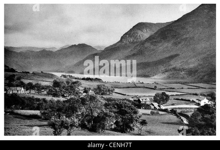 Buttermere lake Village Cumbria England North West Lake District UK Banque D'Images