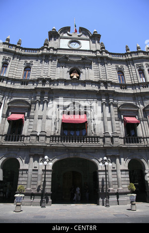 Palacio Municipal, Hôtel de Ville, Centre historique de Puebla, Puebla, Mexique, état Banque D'Images