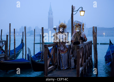 Carnaval de Venise 2012 masquerade Banque D'Images