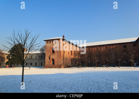 Château de Vigevano Banque D'Images