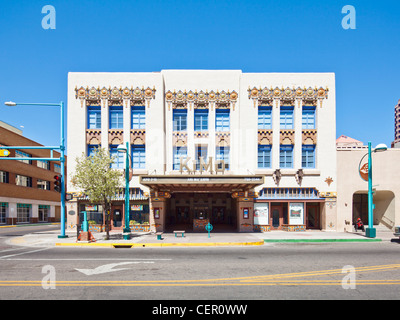 Kimo Theatre, centre-ville d'Albuquerque Banque D'Images