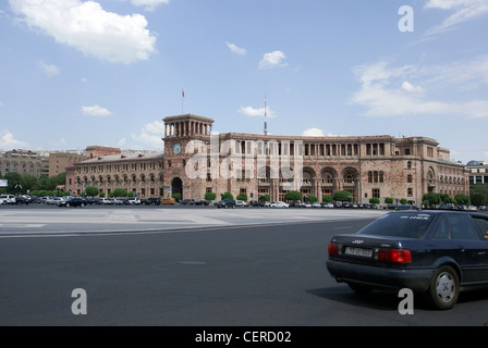 Place de la République, Yerevan, Arménie Banque D'Images