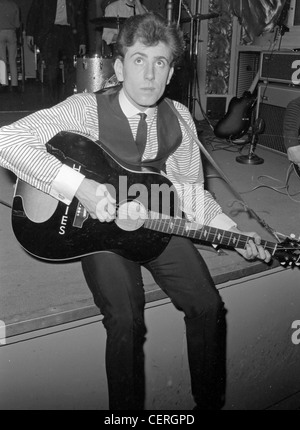 Le groupe pop britannique HOLLIES en 1964 - voir description ci-dessous. Photo Tony Gale Banque D'Images