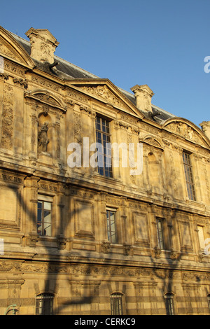 Le Louvre, Quai François Mitterrand, Paris, Ile de France, France, Europe Banque D'Images