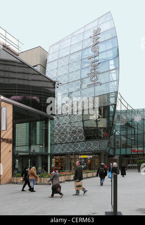 John Lewis Store Centre Commercial Westfield London Banque D'Images