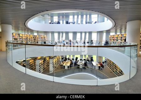 La nouvelle bibliothèque de l'Université d'Aberdeen Banque D'Images