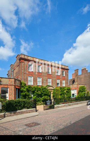 Peckover House Construit en 1722, une maison de ville géorgienne du marchand habitée par la famille Peckover, un quaker voyage famille pour y 150 Banque D'Images