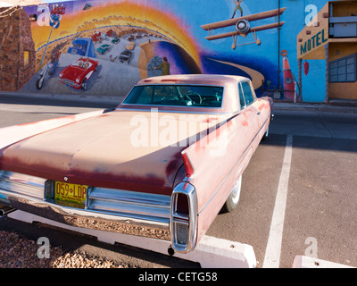 La mère des routes de la murale, Albuquerque Banque D'Images