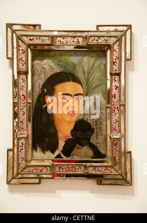 Fulang-Chang et je par Frida Kahlo au MOMA de New York City, USA Banque D'Images