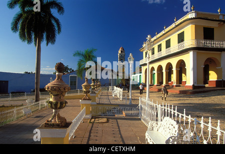 Plaza Mayor, Trinidad, Cuba Banque D'Images