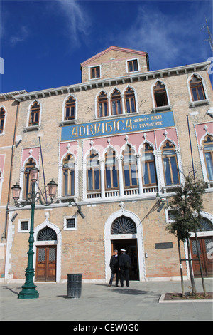 Palazzo Molin Adriatica, Zattere al Ponte Lungo, Venise, Vénétie, Italie, Mer Adriatique, de l'Europe Banque D'Images