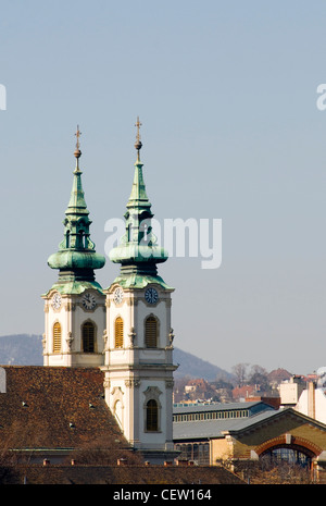 Eglise de Sainte-anne ou église Szent Anna, Budapest. Banque D'Images