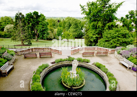 Vue de Richmond Hill ; Blick vom Richmond Hill, Londres Banque D'Images