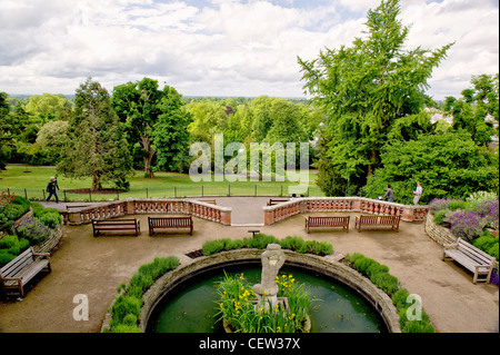 Vue de Richmond Hill ; Blick vom Richmond Hill, Londres Banque D'Images