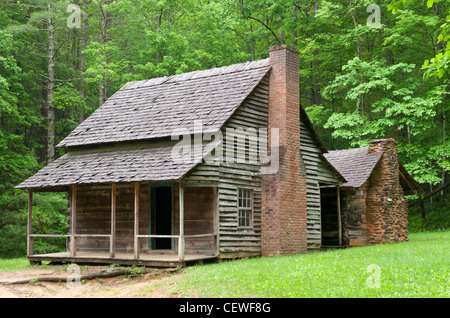 New York, Great Smoky Mountains National Park, la Cades Cove, Henry Whitehead. Banque D'Images