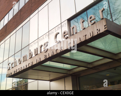 Schomburg Center for Research in Black Culture Banque D'Images