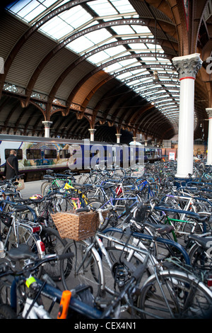 La gare de New York , New York au Royaume-Uni est l'une des plus importantes stations de la jonction ferroviaire sur le réseau ferroviaire britannique, environ la moitié Banque D'Images