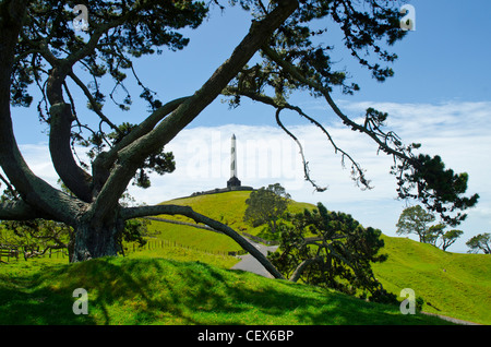 Avis de One Tree Hill Auckland New Zealand Banque D'Images