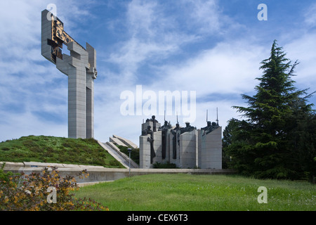 Les défenseurs de Stara Zagora, également Monument Monument Drapeau de Samara, Balkans, Bulgarie Banque D'Images