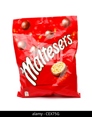 Paquet de Maltesers Banque D'Images