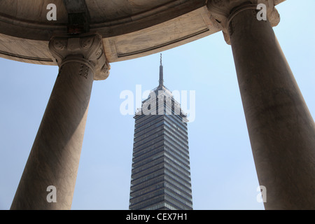 Tour de l'Amérique latine, Torre Latinoamericana, le quartier historique, la ville de Mexico, Mexique Banque D'Images