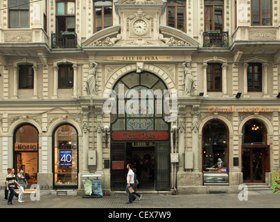 La Turquie, Istanbul, Beyoglu, Cité de Pera, passage des fleurs, Banque D'Images