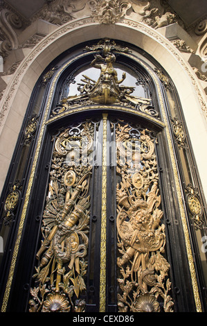 Marine Palace Centro, porte d'entrée, les officiers de marine Club, Buenos Aires, Argentine Banque D'Images