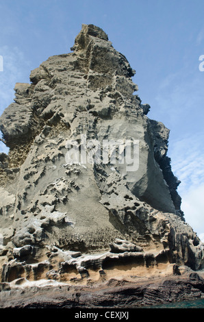 Pinnacle rock sur bartolome island Galapagos, Equateur ; Banque D'Images