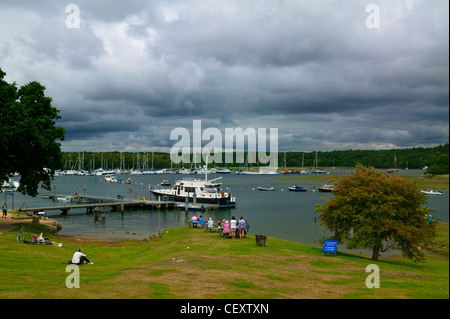 Buckler's Hard,Beaulieu's River, le parc national New Forest, Hampshire, Royaume-Uni Banque D'Images