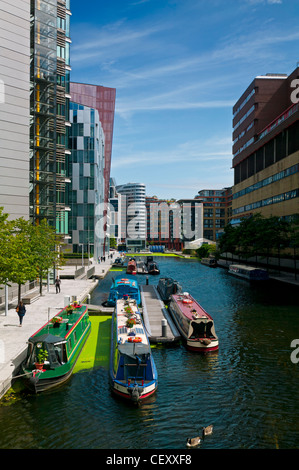 La Petite Venise,du bassin de Paddington, Londres, Angleterre Banque D'Images