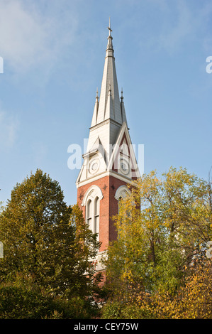 Église évangélique luthérienne de Joensuu, Finlande, Europe Banque D'Images