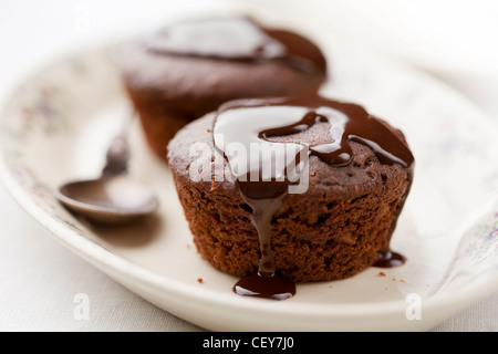 gâteau au chocolat Banque D'Images