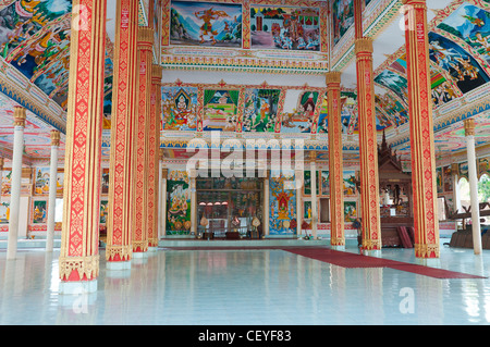 Colonnes du temple Banque D'Images