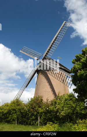 Royaume-uni, Angleterre, île de Wight, moulin à vent de Bembridge Banque D'Images