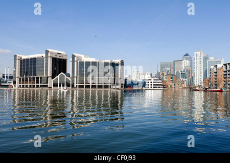 L'Millwall Dock, Isle of Dogs, Tower Hamlets, London, UK. Banque D'Images