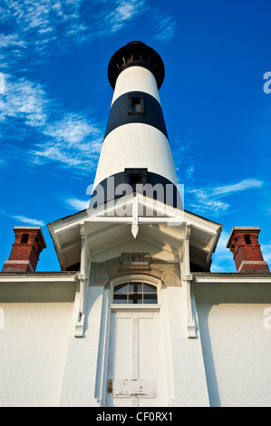 Bodie Island Lighthouse, Cape Hatteras, Outer Banks, Caroline du Nord, États-Unis Banque D'Images