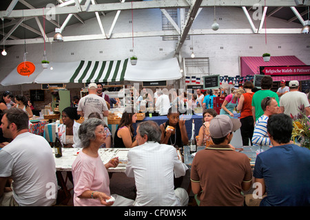 Woodstock - Food Court à l'ancienne usine de biscuits - Cape Town Banque D'Images