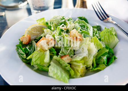 SALADE CÉSAR Banque D'Images