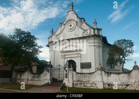 Vieille Église Réformée hollandaise dans le site du patrimoine mondial de l'Unesco de Galle, Sri Lanka Banque D'Images