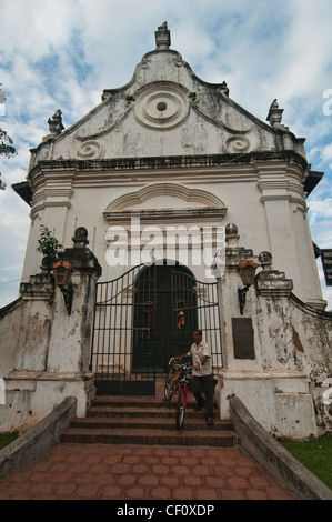 Vieille Église Réformée hollandaise dans le site du patrimoine mondial de l'Unesco de Galle, Sri Lanka Banque D'Images