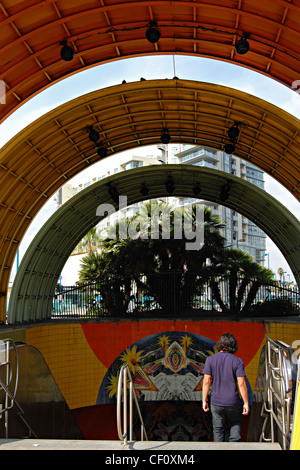 La station de métro de North Hollywood Banque D'Images