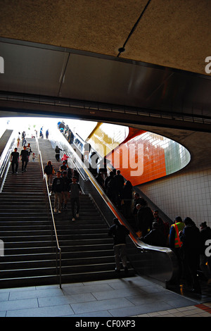 La station de métro de North Hollywood Banque D'Images